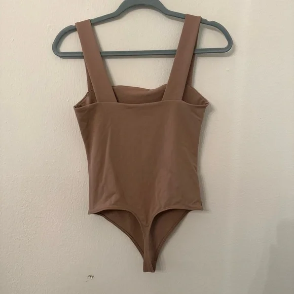 Abercrombie & Fitch tan thong bodysuit - Picture 2 of 3